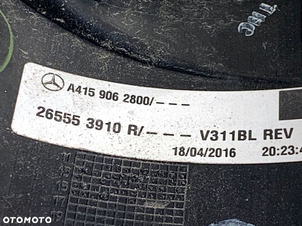LAMPA LEWY TYŁ  MERCEDES-BENZ CITAN Nadwozie pełne/minivan (W415) 2012 - 2021 111 CDI (415.603, - 5
