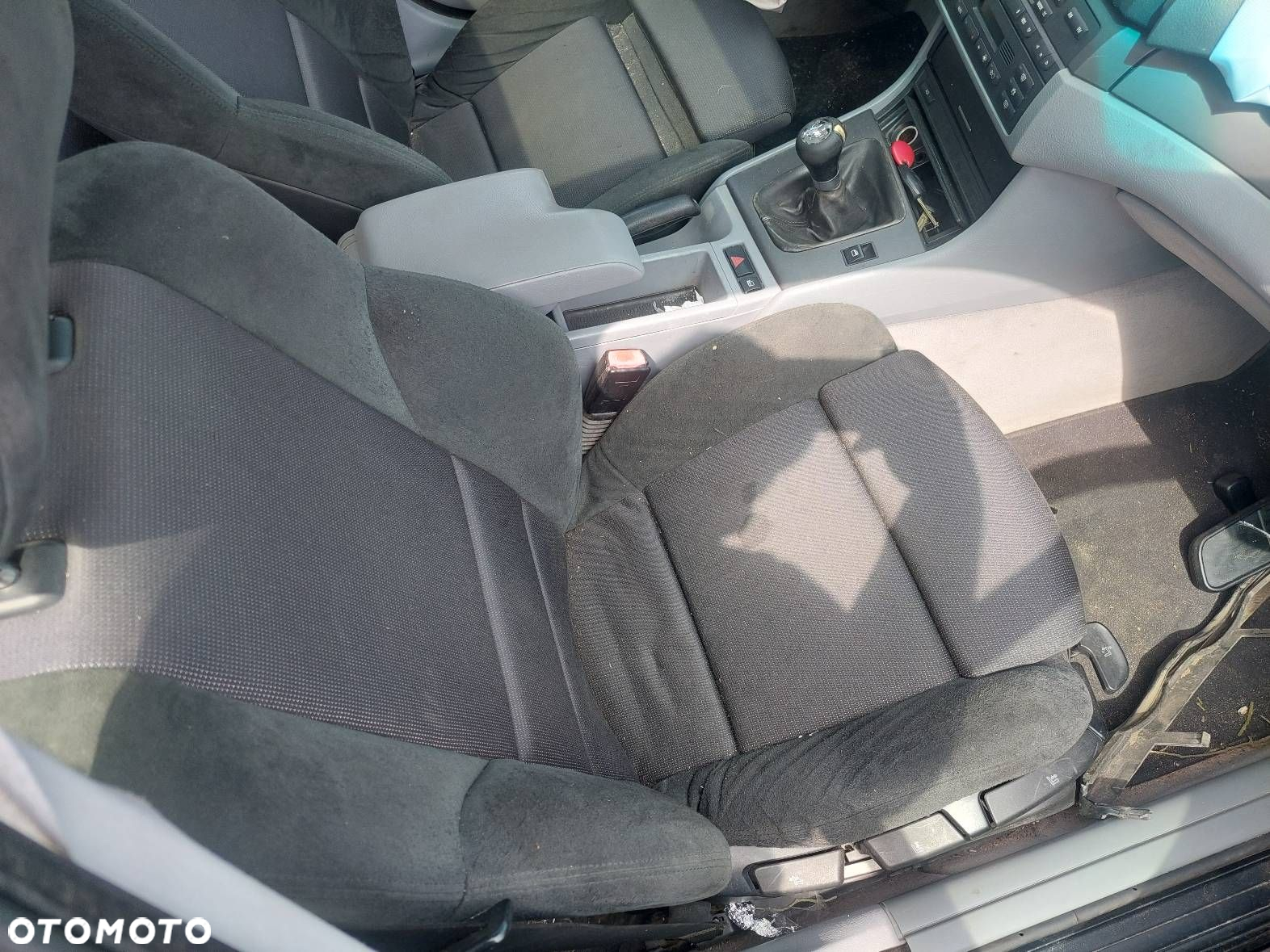 FOTEL FOTELE KOMPLET KANAPA BOCZKI BMW E46 KOMBI SPORTSITZE ALKANTARA - 6