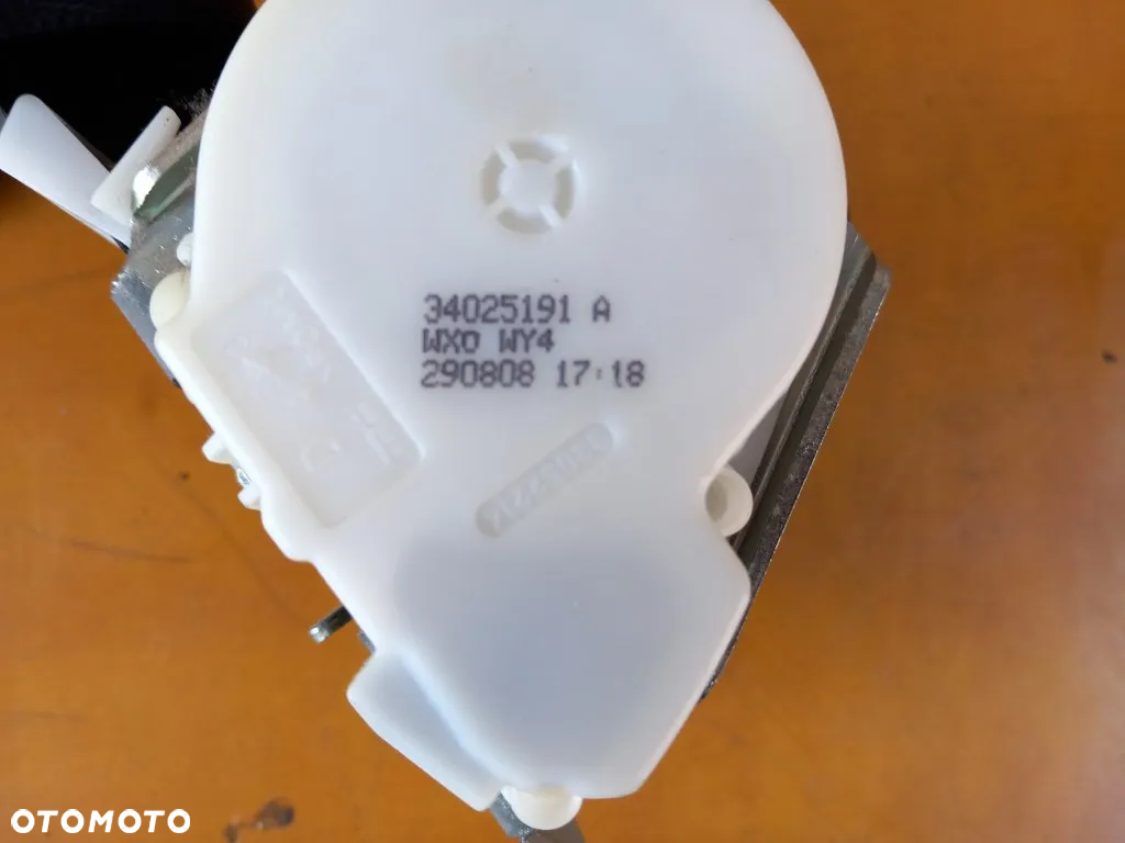 Pas Bezpieczeństwa Tylny II Rząd Lewy Tył Vw Transporter T5 7H0857811B - 4