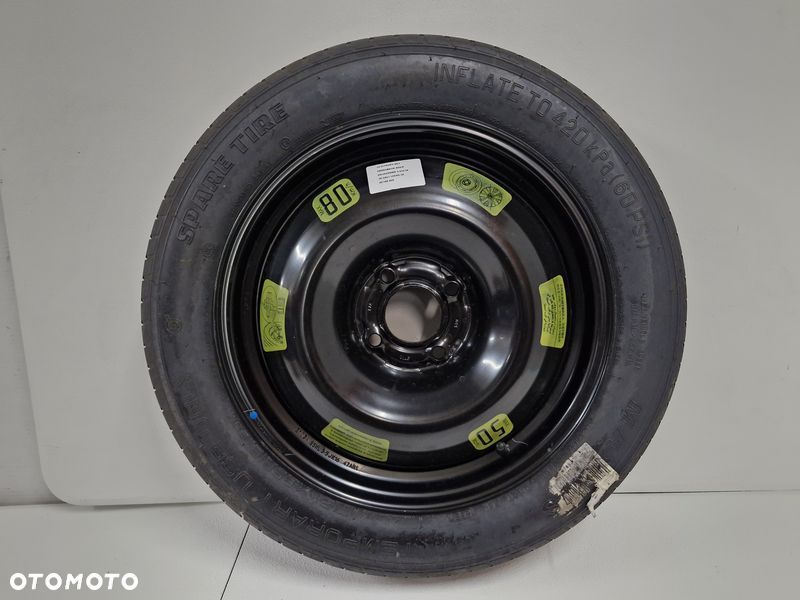 CITROEN DS3 CROSSBACK KOŁO DOJAZDOWE 3.5JX16 16 CALI 125/85/16 4X108 - 1