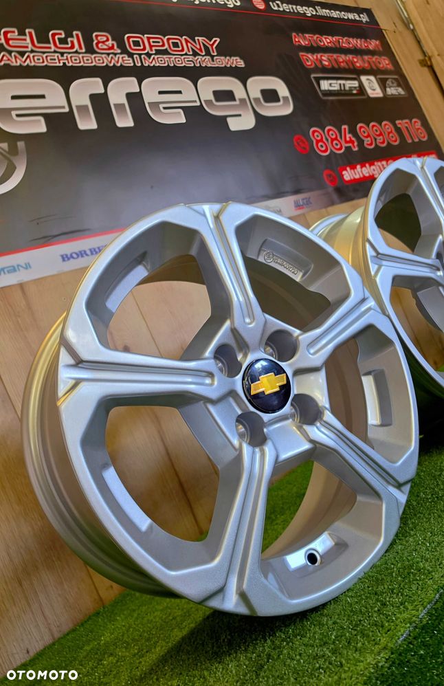 Nowe alufelgi CHEVROLET 15x4x100 - Spark, Kalos - 5