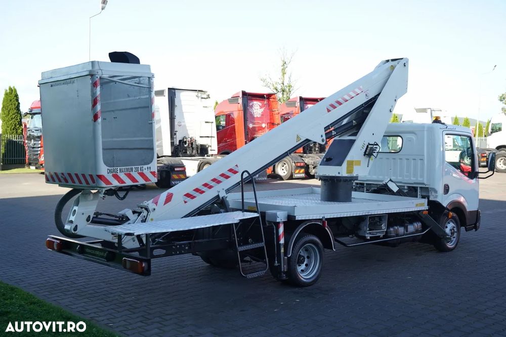 Nissan CABSTAR / ELEVATOR DE 20 DE METRI / GSR E200TE4 / DUBLU / CAPACITATE DE RIDICARE - 200 kg / 4 STABILIZATOARE / - 11