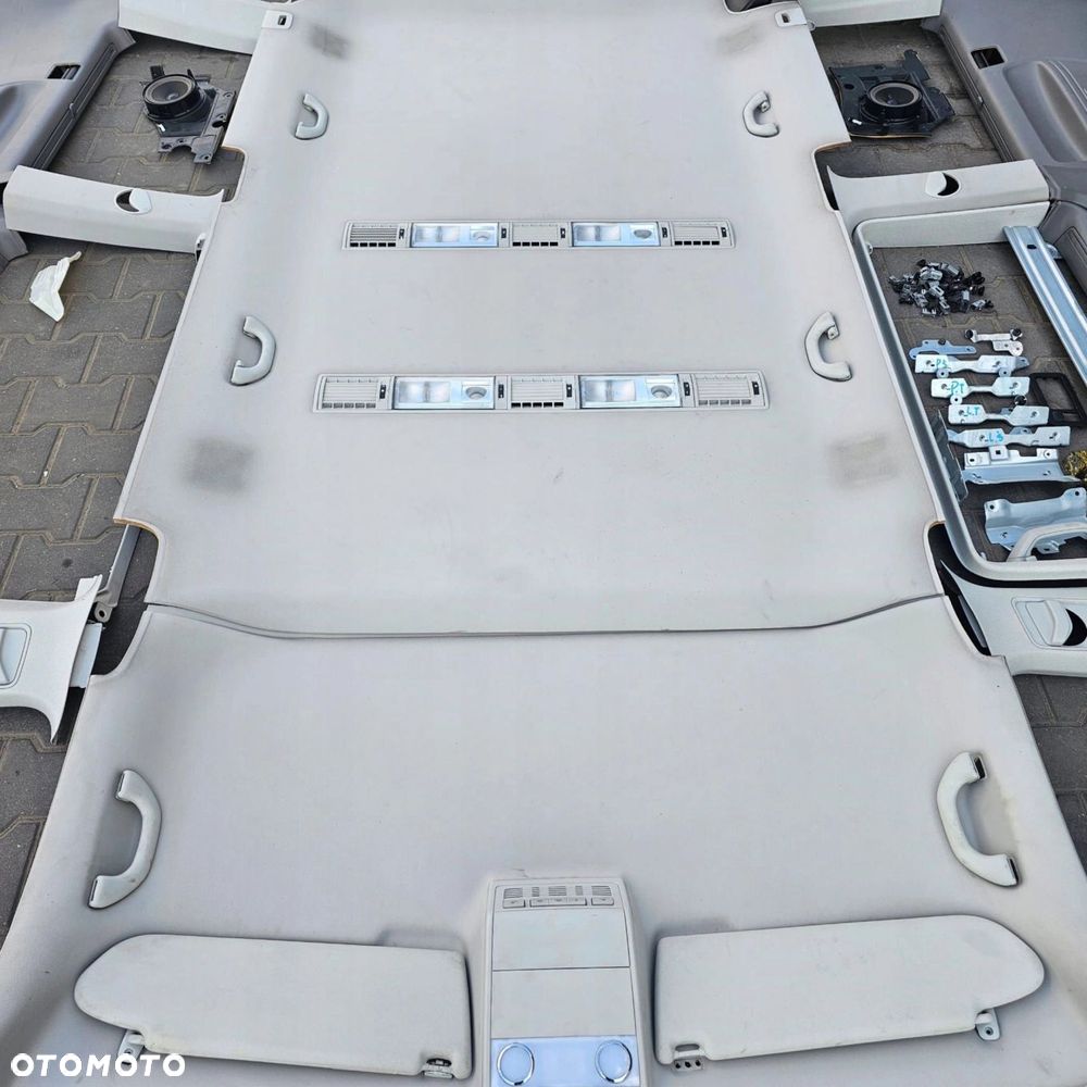 VW T5 T6 CARAVELLE KRÓTKA wnętrze podsufitka tapicerka słupek KOMPLET - 10