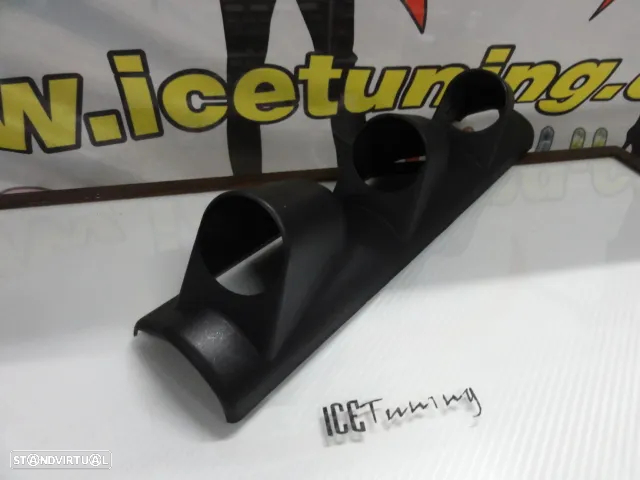 Suporte universal de 1, 2 ou de 3 manómetros de pilar (52mm) - 23
