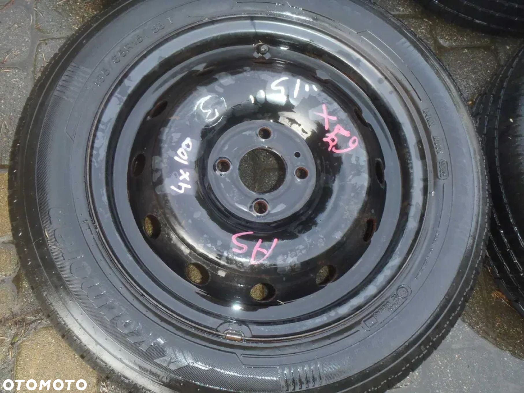 felga felgi AS opel fiat renault vw audi 4X100 15 JAK NOWE - 3