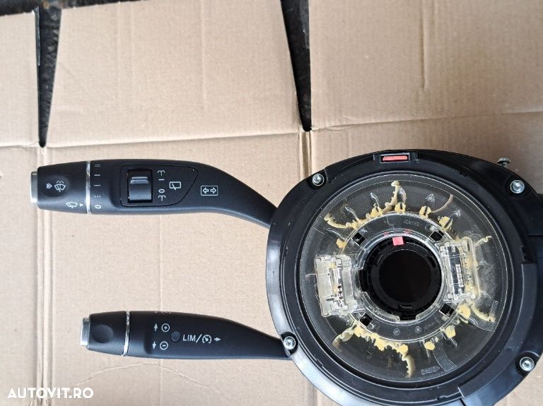 SZL Bloc Manete Stergator Semnalizare Schimbator Viteze Spirala Volan Mercedes B-Class W246 A-Class W176 Automat - 2