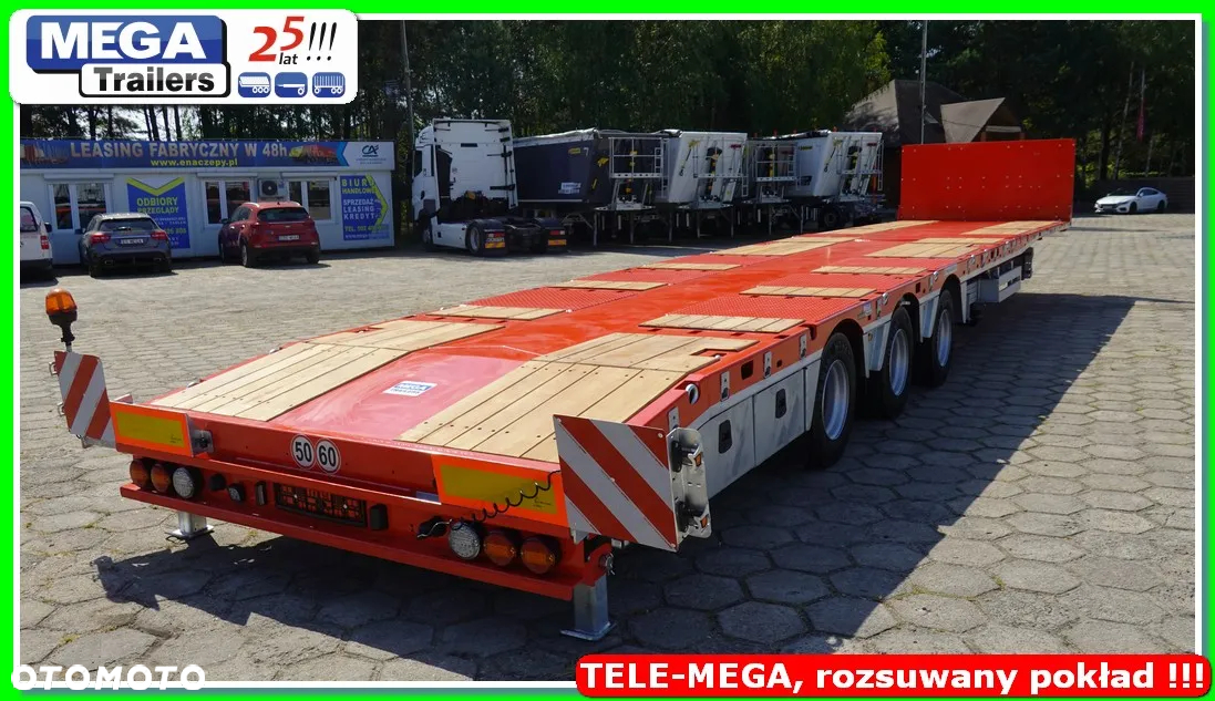 Inny 17,6 m dł. naczepa teleskopowa Full ADR EX3 MEGA Trailers, UNIWERSALNA !! - 12