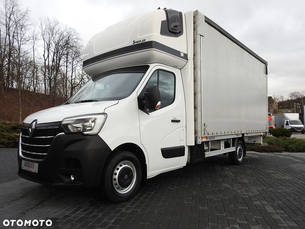 Renault MASTER PLANDEKA 10 PALET WEBASTO TEMPOMAT KLIMATYZACJA LEDY PNEUMATYKA  165KM - 19