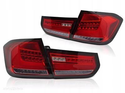 LAMPY DIODOWE TYLNE BMW F30 11-15 RED LED BAR DTS - 1