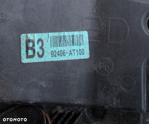 KIA NIRO II 22+ LED PRAWA TYLNA LAMPA W ZDERZAK ORYGINAŁ 92406 AT100 - 2