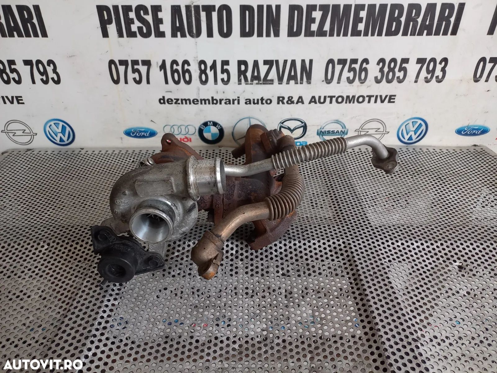 Turbo Turbina Hyundai I20 IX20 I30 Kia Ceed Kia Venga Rio 1.4 Crdi Euro 5 Motor D4FC Testat Cu Gara - 1