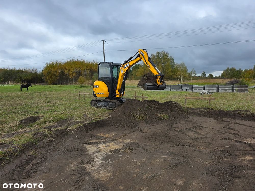 JCB JCB 8026 mini koparka 3 łyżki szybkozłącze 1 wł sprowadzona serwisowana idealna 8025 - 9