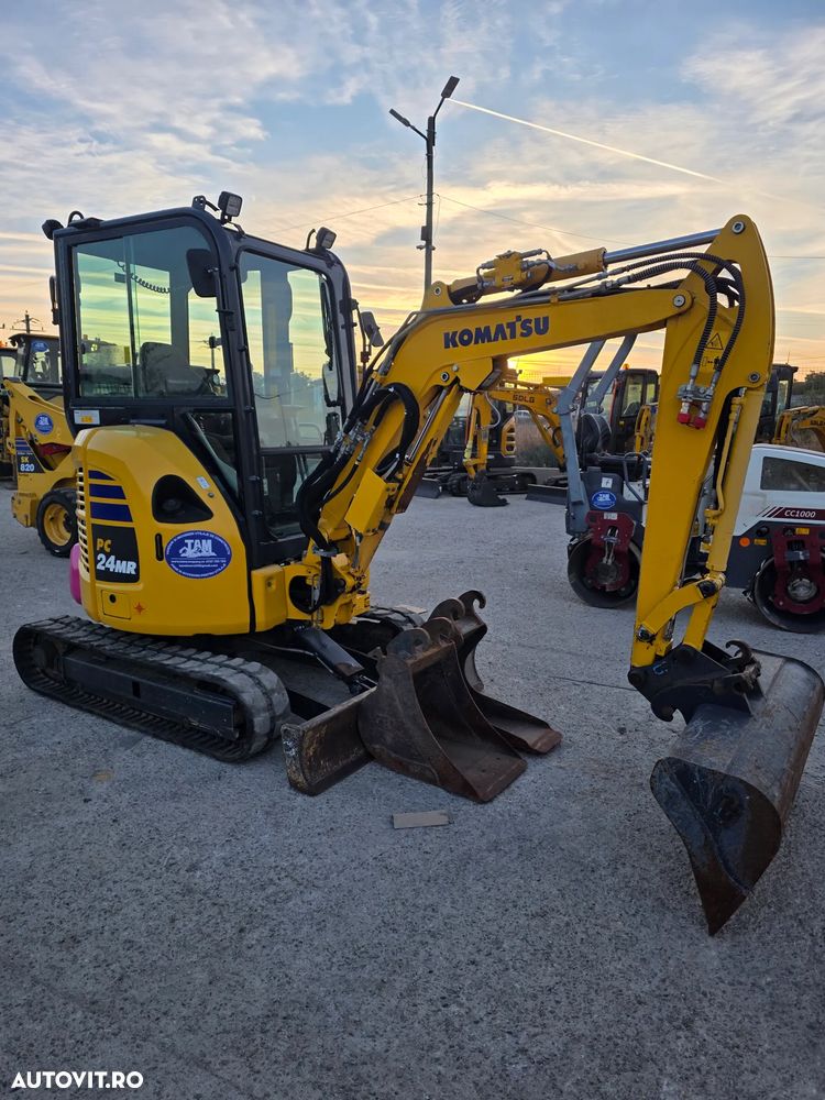 Komatsu PC24MR miniexcavator mini excavator minibuldo - 6