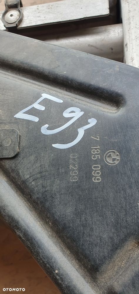 Zagłówek pirotechniczny kapotaż pałąk bezpieczeństwa BMW 3 E93 Cabrio - 10