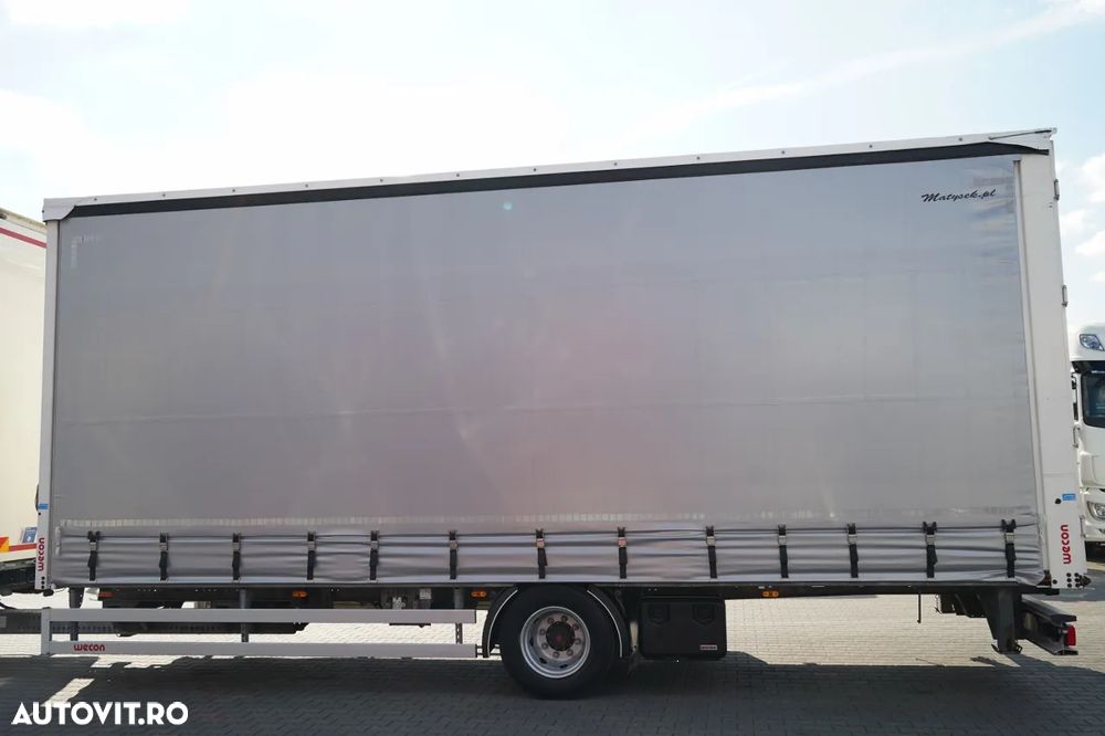 Scania P 280 / TANDEM / 4X2 / MEGA / I-PARK COOL / REMORCA WECON / SAF / - 12