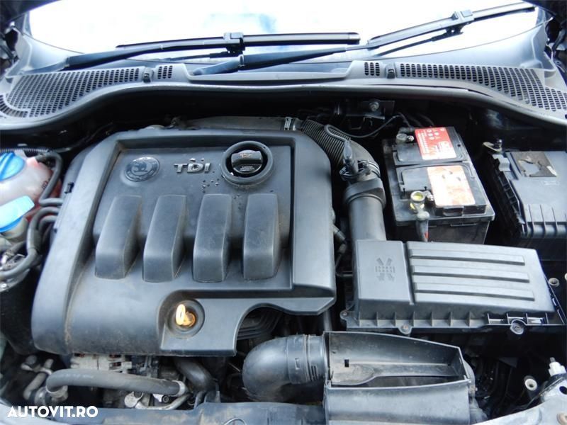 Fuzeta stanga spate Skoda Octavia II 2009 Hatchback 1.9 - 2