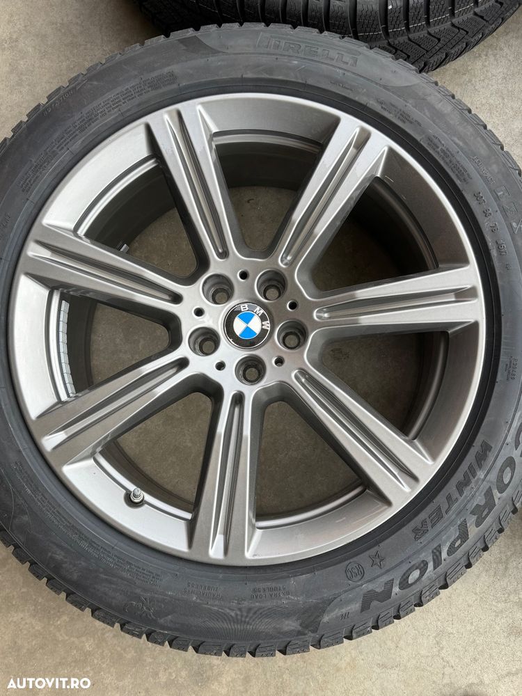 Vând jante originale BMW G05-G06 pe 20” cu anvelope de iarnă noi - 5