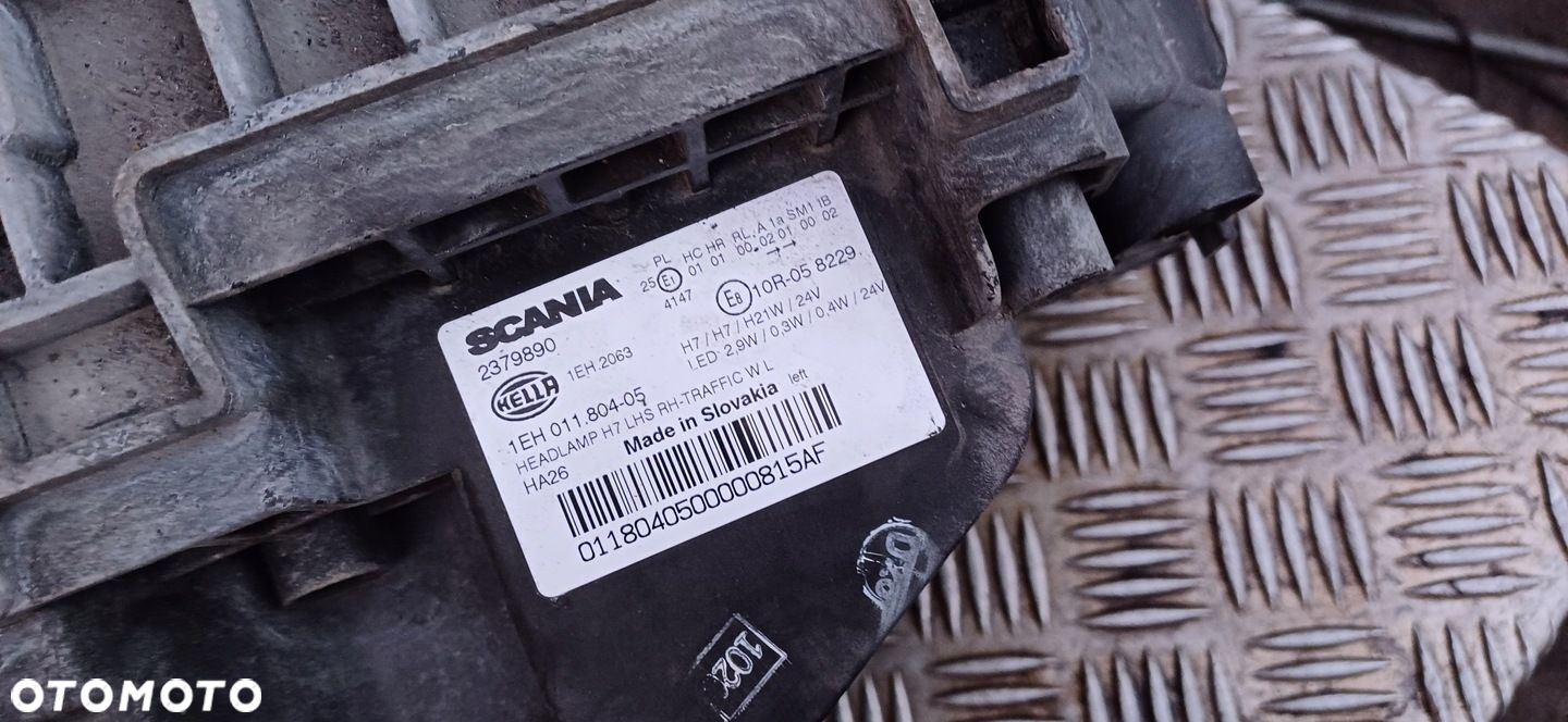 LAMPA LEWA SCANIA R S P G NGS H7 LED 2379890 - 11