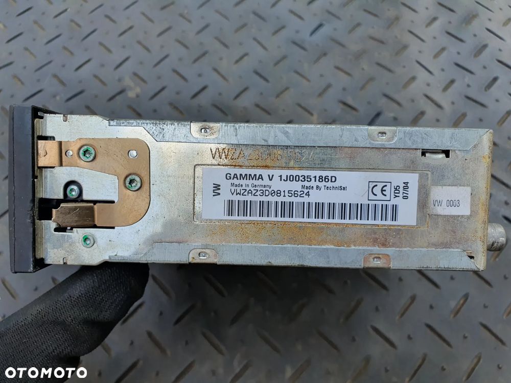 VOLKSWAGEN RADIOODTWARZACZ RADIO FABRYCZNE GAMMA V NA KASETY 1J0035186D VW PASSAT B5 GOLF IV BORA SHARAN LUPO POLO - 3