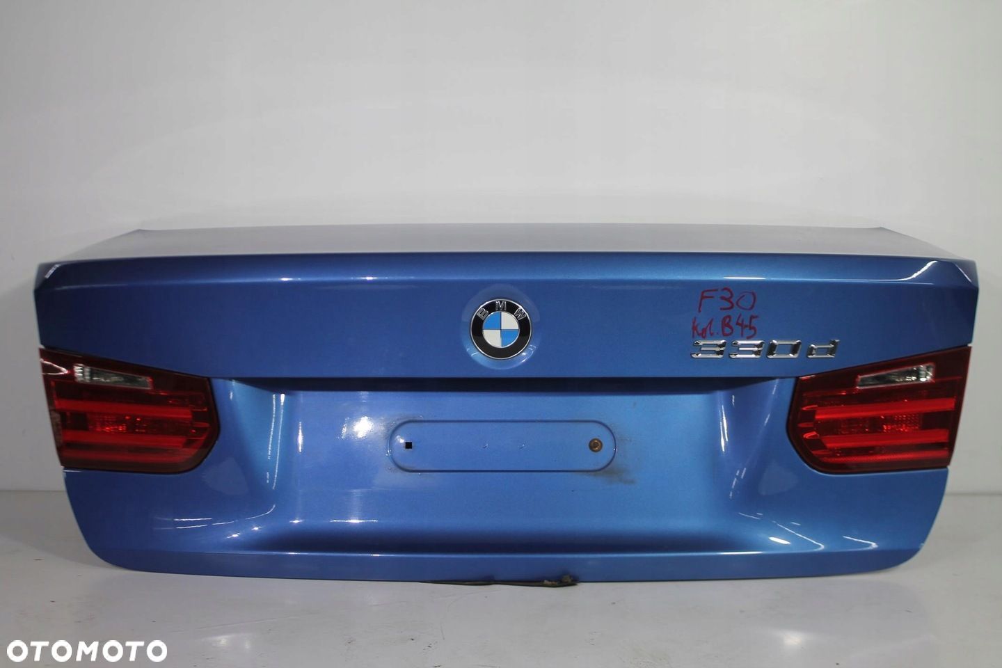 KLAPA BAGAŻNIKA TYŁ TYLNA BMW 3 F30 B45 11-15 - 1