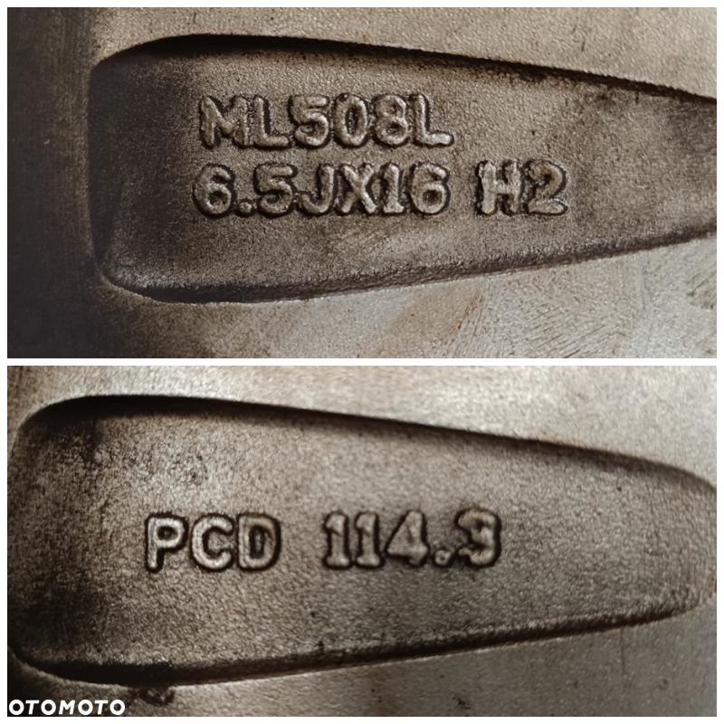Alufelgi 5x114,3 16 Kia Hyundai 4szt (F9273) - 7