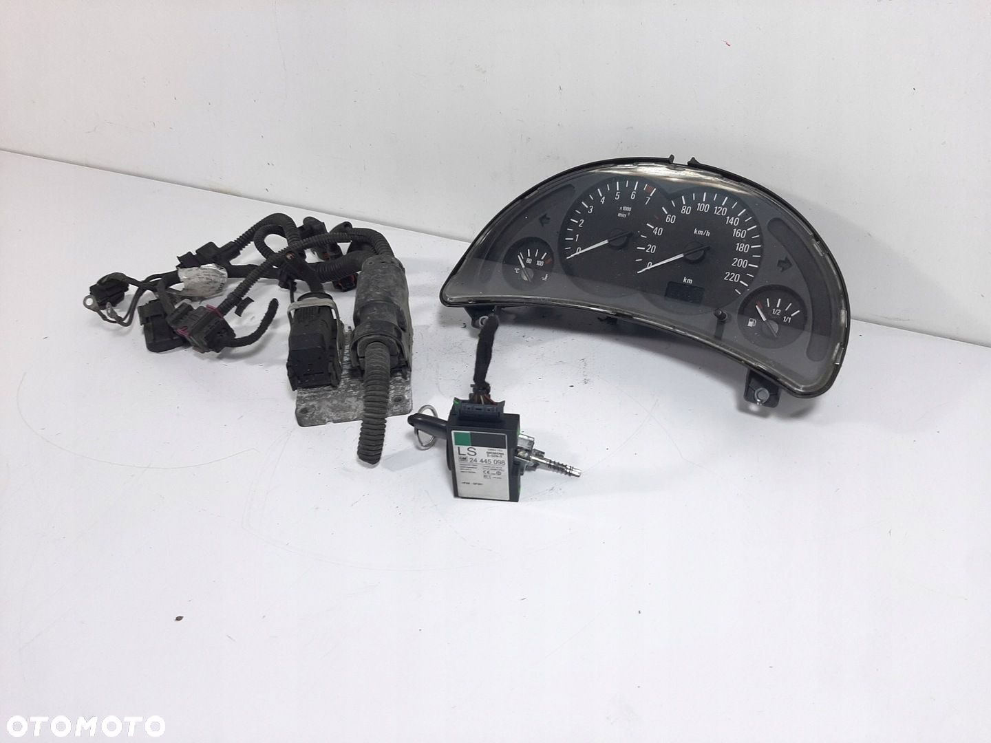 OPEL CORSA C 1.0 3D 04R STEROWNIK SILNIKA ZESTAW 24420558 KLUCZ STACYJKA - 5