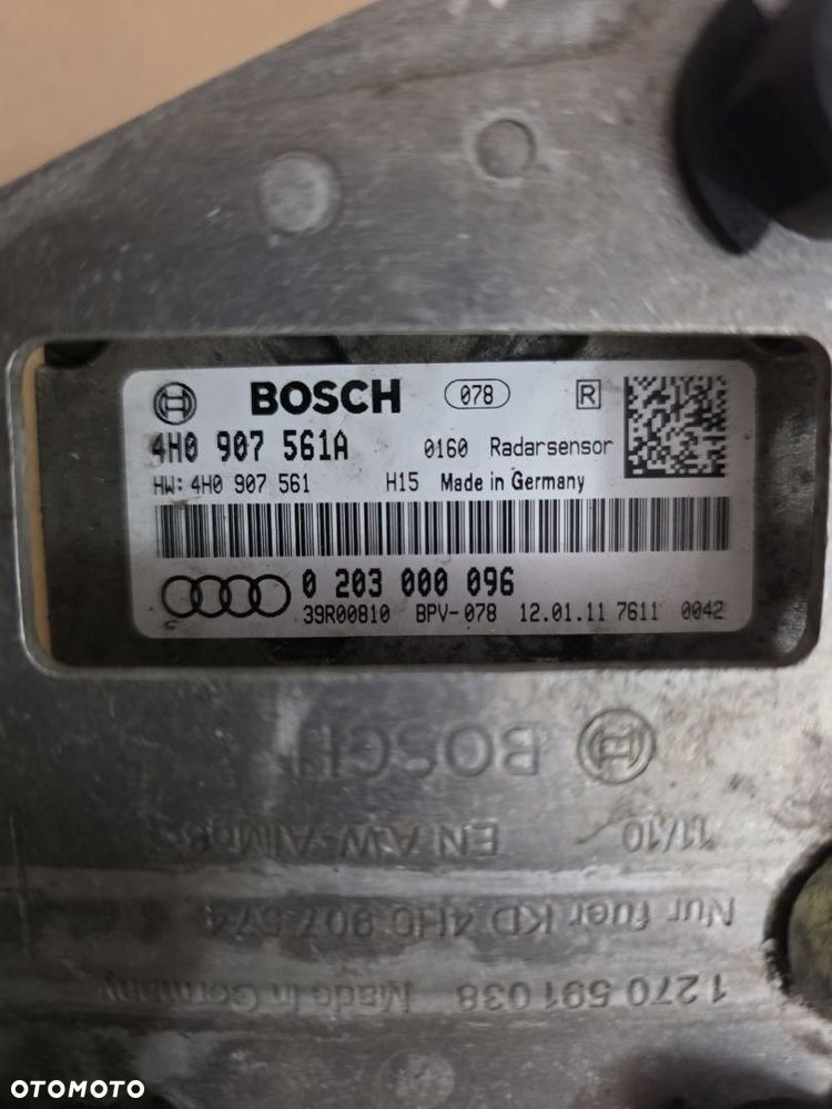 AUDI A8 S8 D4 4H0 Radar Distronic ACC Prawa Strona 4H0907561A - 5