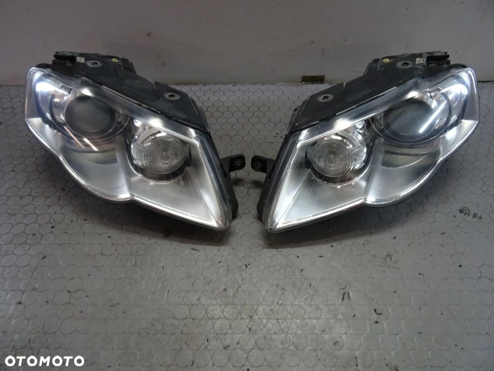 3C0941751G 3C0941752G lampa przod BIXENON Skretny  VW Passat B6 czesci - 1