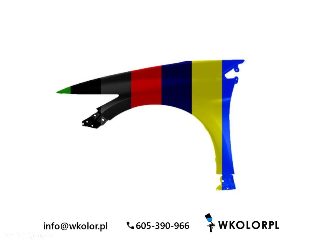 NOWY BŁOTNIK HONDA CR-Z 2012- LAKIEROWANY W KOLOR - 1