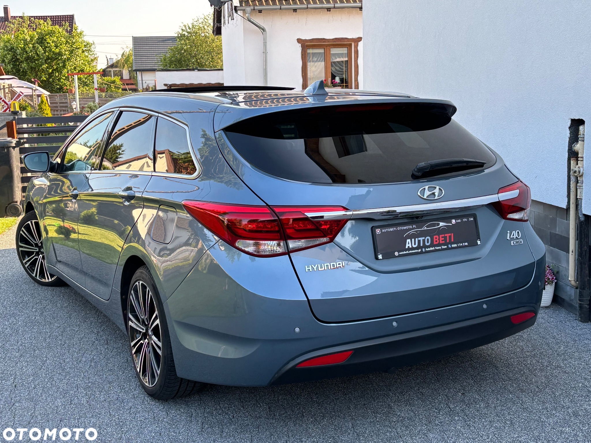 Hyundai i40 Kombi blue 1.7 CRDi DCT Premium - 34