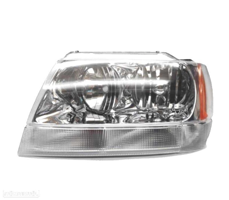 FAROL ESQ OPTICAS PARA JEEP GRAND CHEROKEE 99-05 - 1