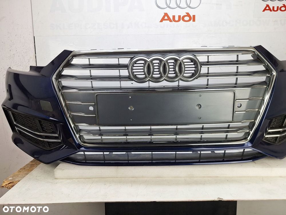 ZDERZAK AUDI S4 A4 S-LINE B9 8W 2017-2019 GRILL ATRAPA PRZED LIFTEM ASO - 3