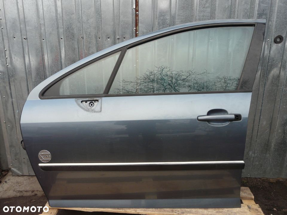 Drzwi przednie lewe Peugeot 407 EZWD bez malowania