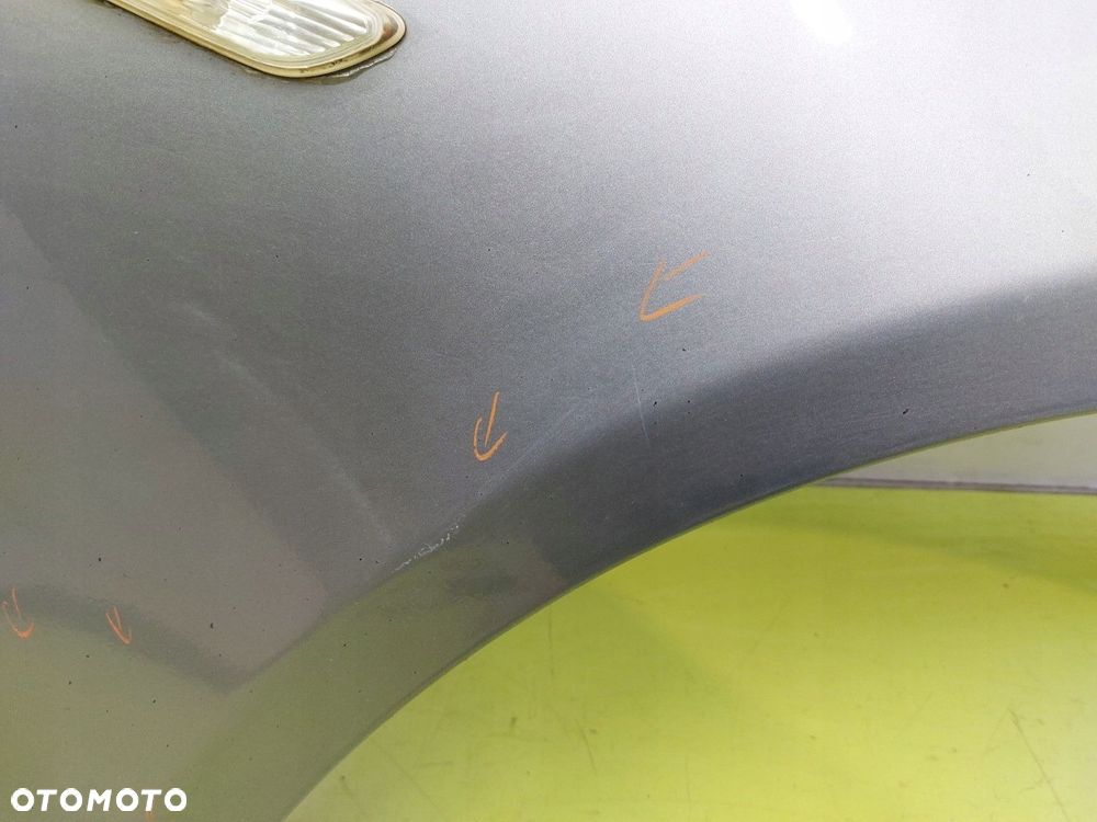 Błotnik przedni prawy BMW SERIA 5 E60 E61 03-07 SILBERGRAU METALLIC - 4