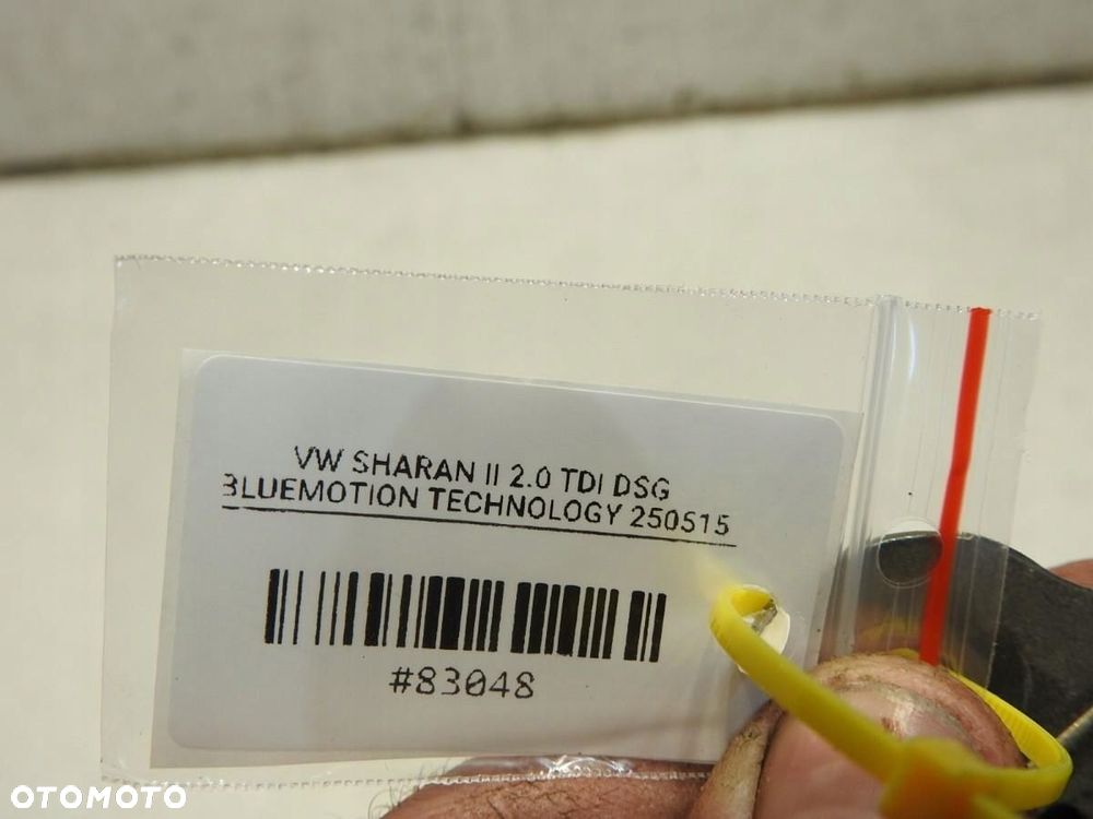 PAS BEZPIECZEŃSTWA ŚRODKOWY TYŁ III RZĄD VW SHARAN II 7N0857807 - 4