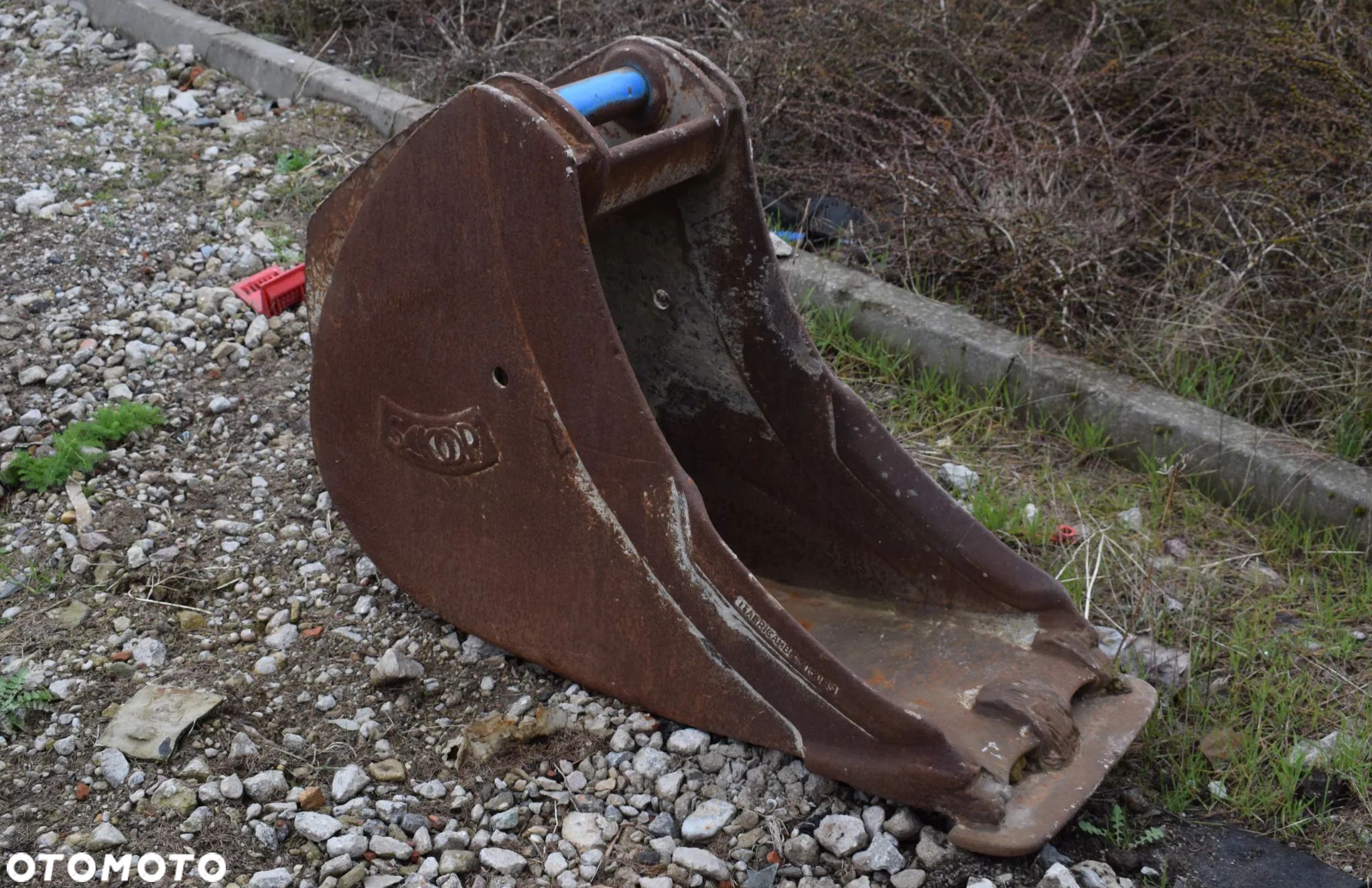 Wąska łyżka kopiąca * 40 CM * fi 65 * - 1