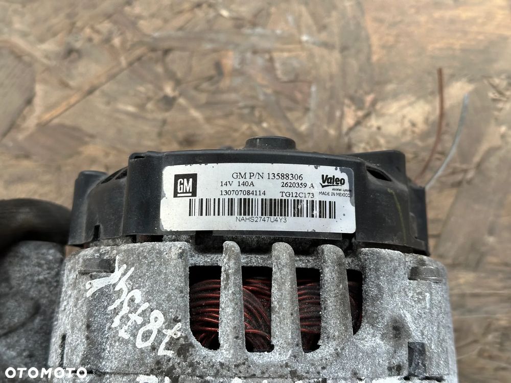 ALTERNATOR OPEL ASTRA IV 2.0 CDTI 13' 13588306 - 3