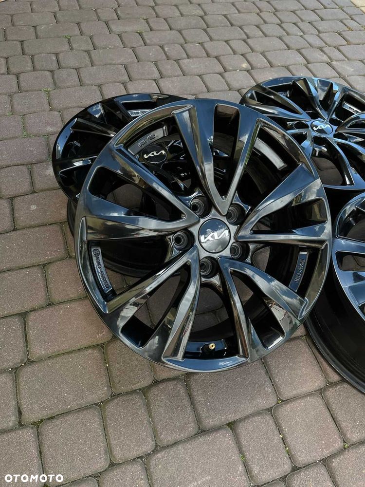 Alufelgi Kia 5x114,3 17 Czujniki Niro Soul Optima Ceed Czarne - 2