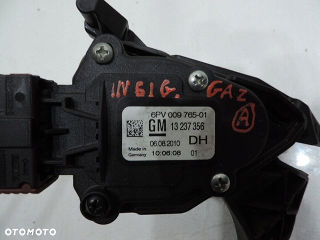 POTENCJOMETR GAZU OPEL INSIGNIA 2.0 CDTI 13237356 - 3