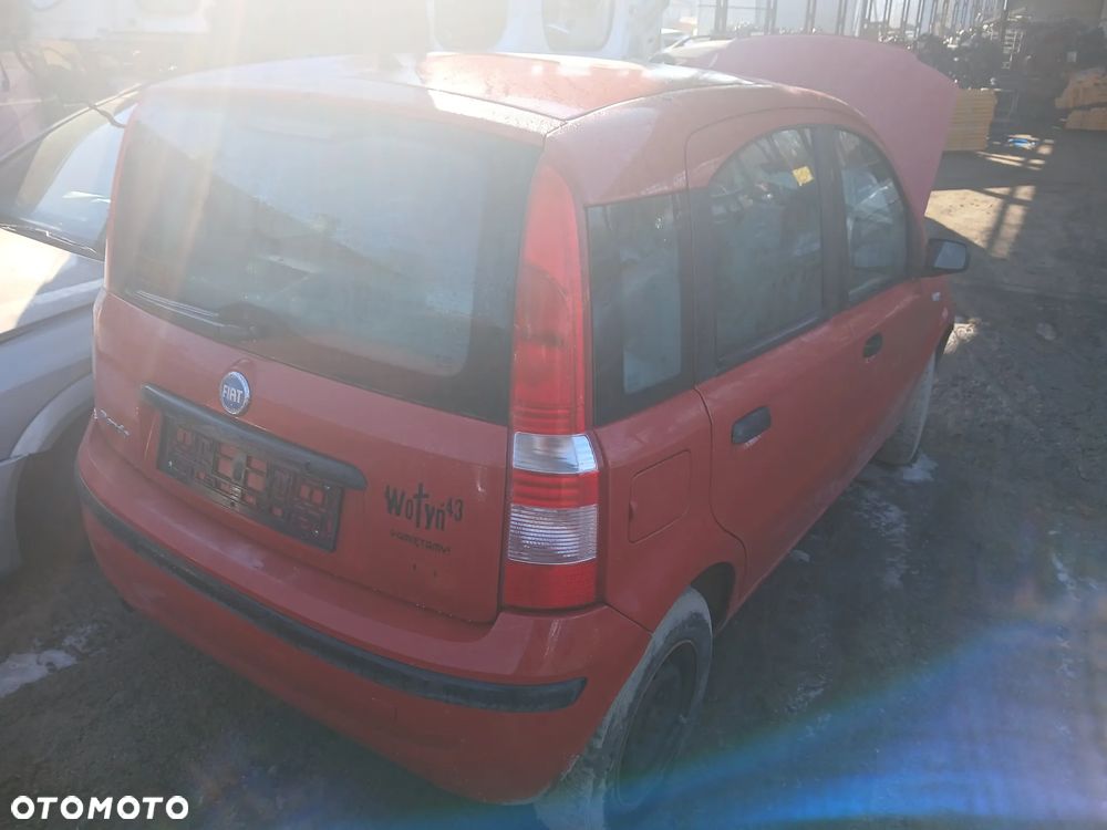 fiat panda 199a maska zderzak lampa grill błotnik drzwi zbiornik paliwa szyba lusterko - 2