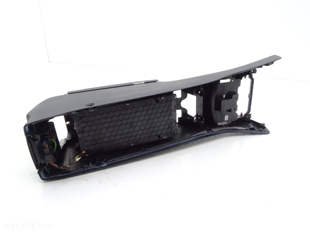 Tunel środkowy podłokietnik skóra czarna a2216860082 mercedes w221 lift - 8