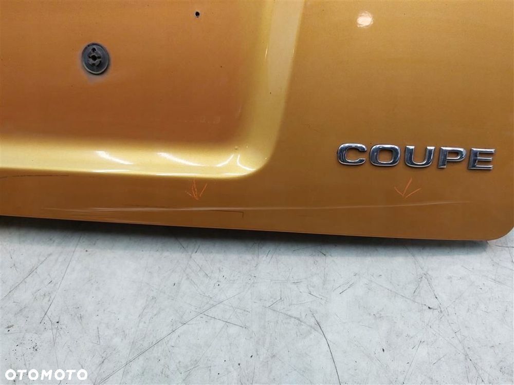 Klapa tył tylna POKRYWA Opel Astra  II G COUPE BERTONE LAK: Z43L ZŁOTY - 5