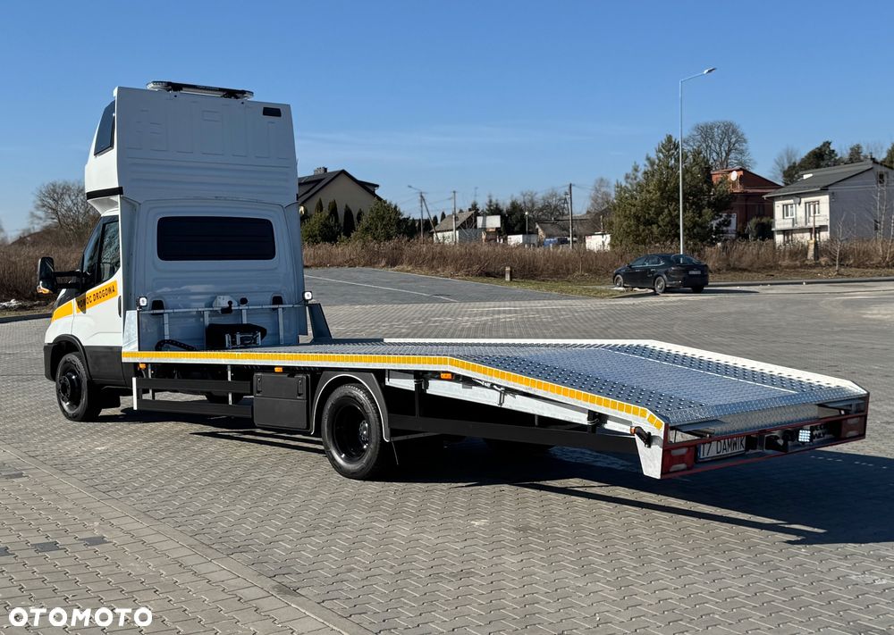 Iveco Daily 2022r ‼️72C18‼️3.0 NOWA Laweta Pomoc Drogowa Zarejestrowany jako Specjalny DMC 7200kg Salon Polska Niski Przebieg Autotransporter Sypialka - 7