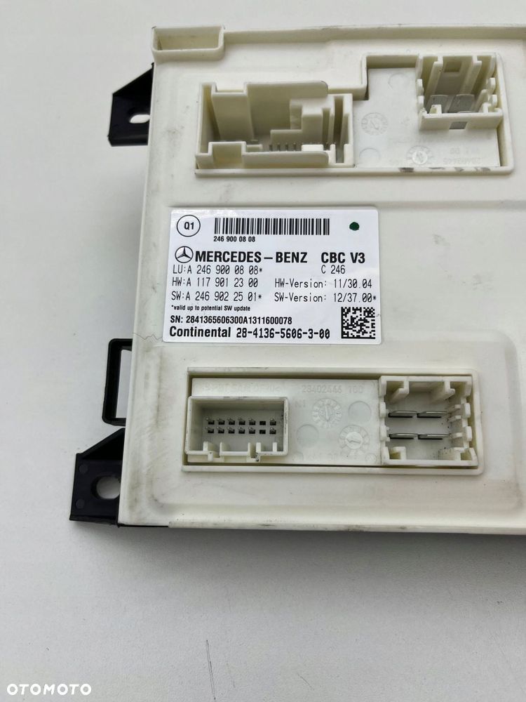 MERCEDES CLA W117 W176 W246 MODUŁ STEROWNIK KOMFORTU A2469000808 - 2