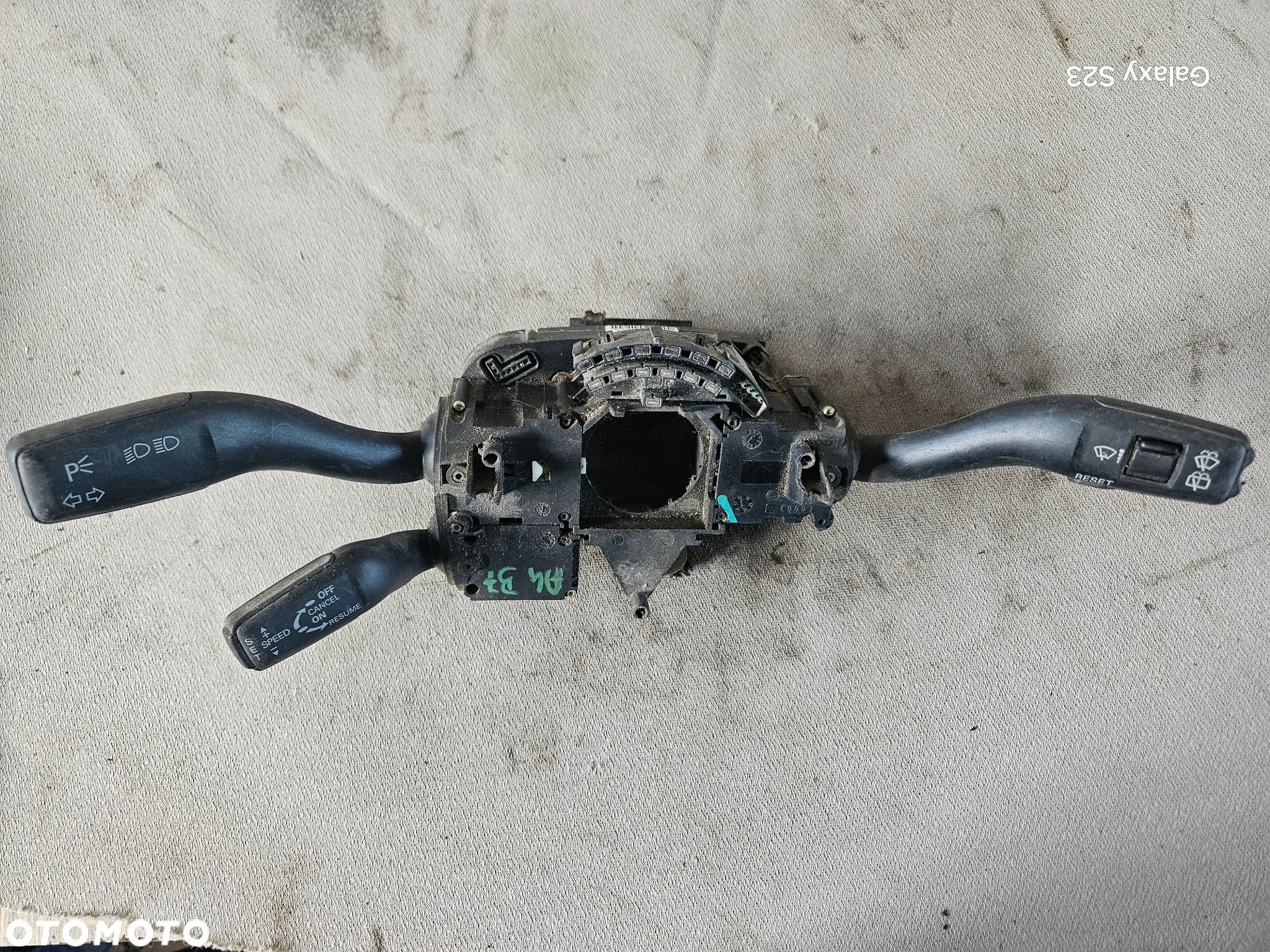 Przełącznik wycieraczek świateł manetki tempomat Audi A4 B6 B7 Europa 8E0953549Q - 1
