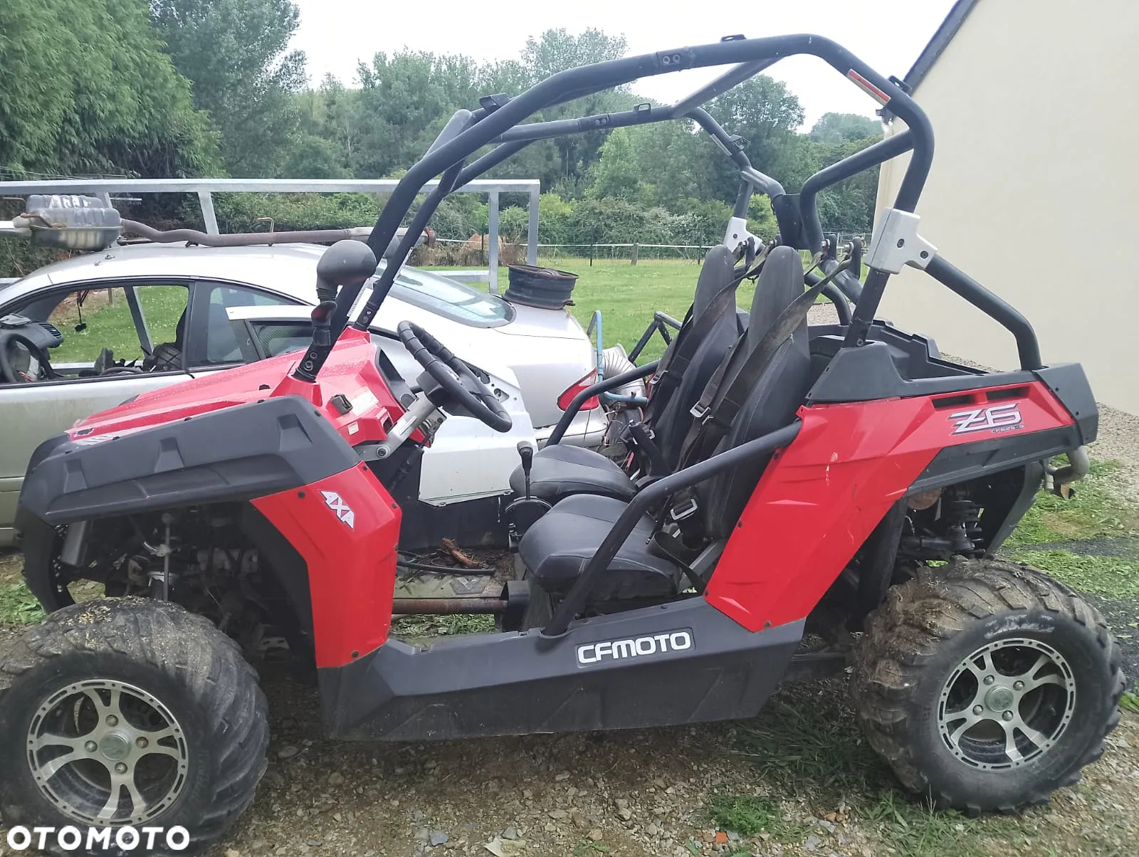 Rama koła felgi CFMOTO Z-FORCE buggy wahacz dyfer licznik lampaczęści - 2