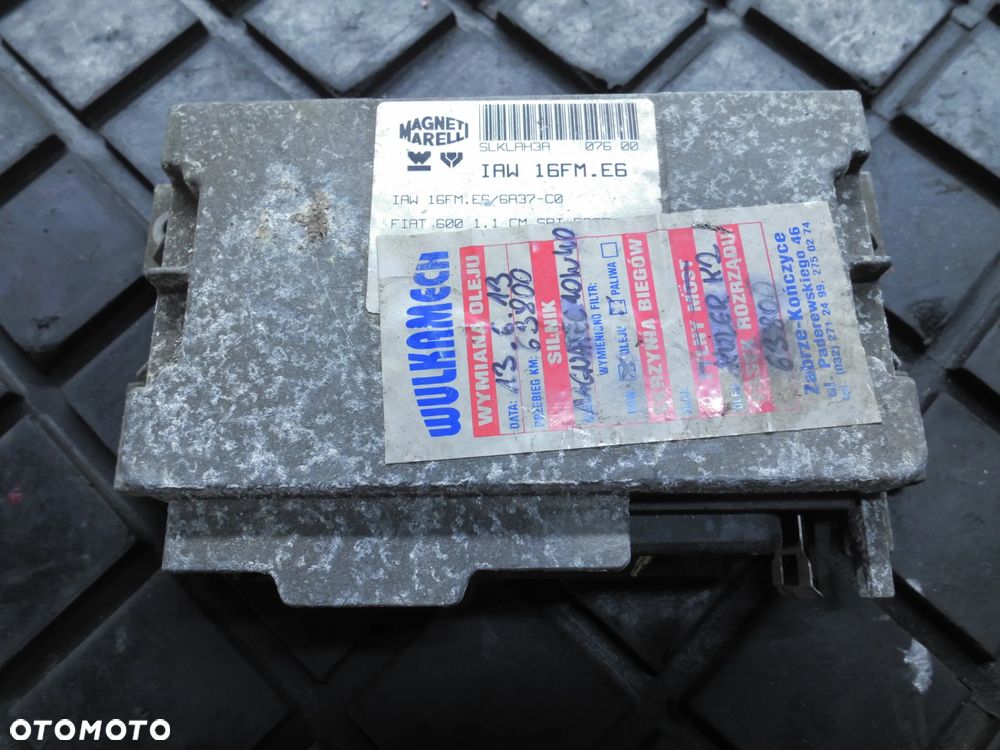 KOMPUTER SILNIKA FIAT SEICENTO 1.1 IAW16FME6 46555916 POSIADAM 4 SZT - 3
