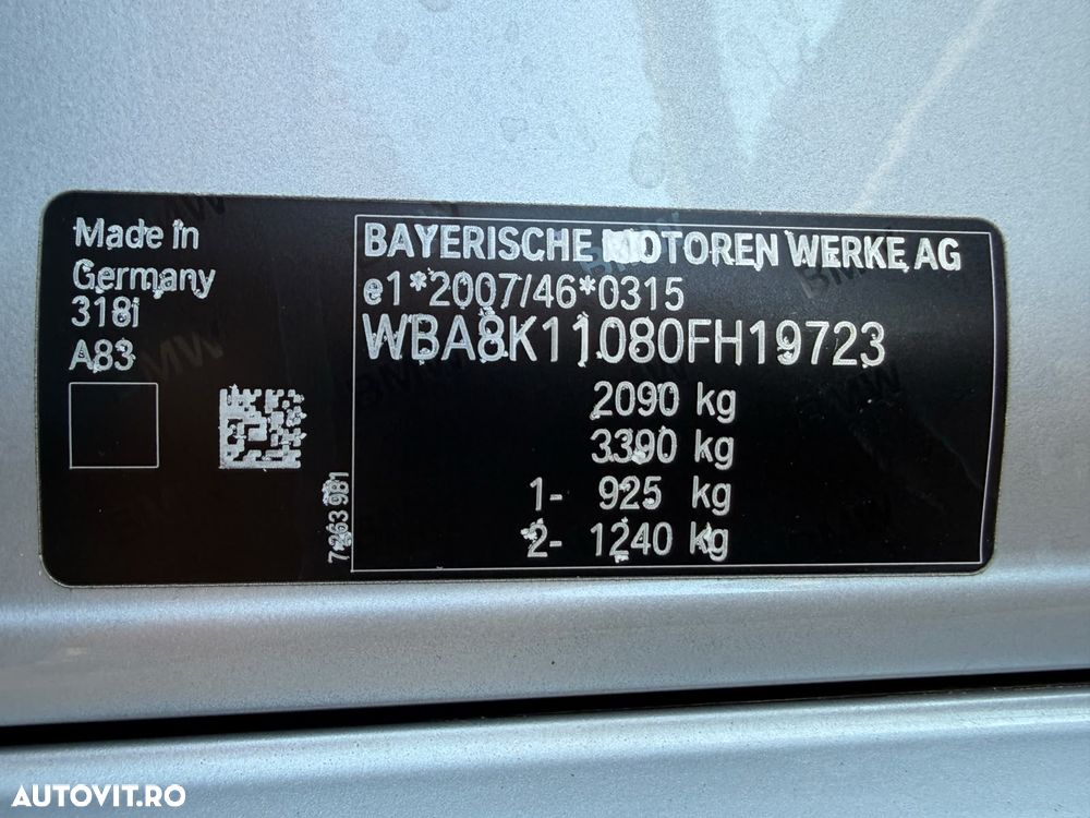 BMW Seria 3 318i Aut. Edition M Sport Shadow - 34