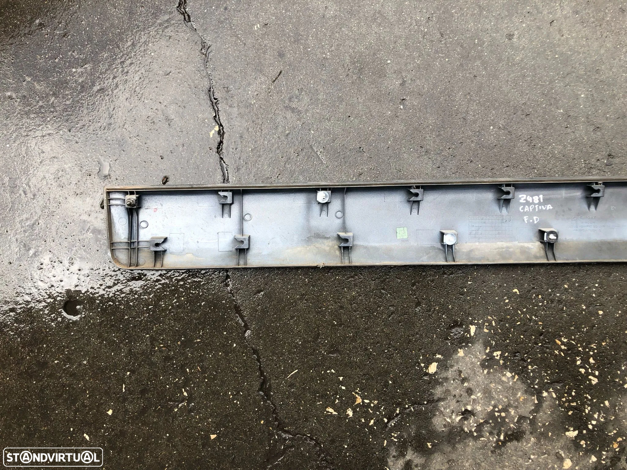 CHEVROLET CAPTIVA FRISO PORTA FRENTE DIREITA - Z481 - 7