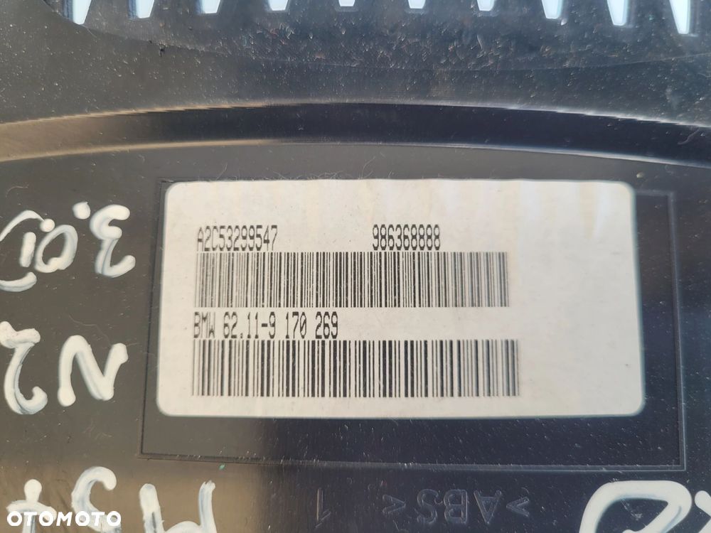 LICZNIK ZEGARY BMW X5 E70 M57N2 3.0D AUTOMAT ANGIELSKI 9170269 - 4
